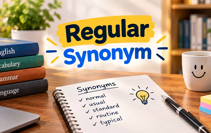 regular synonym​